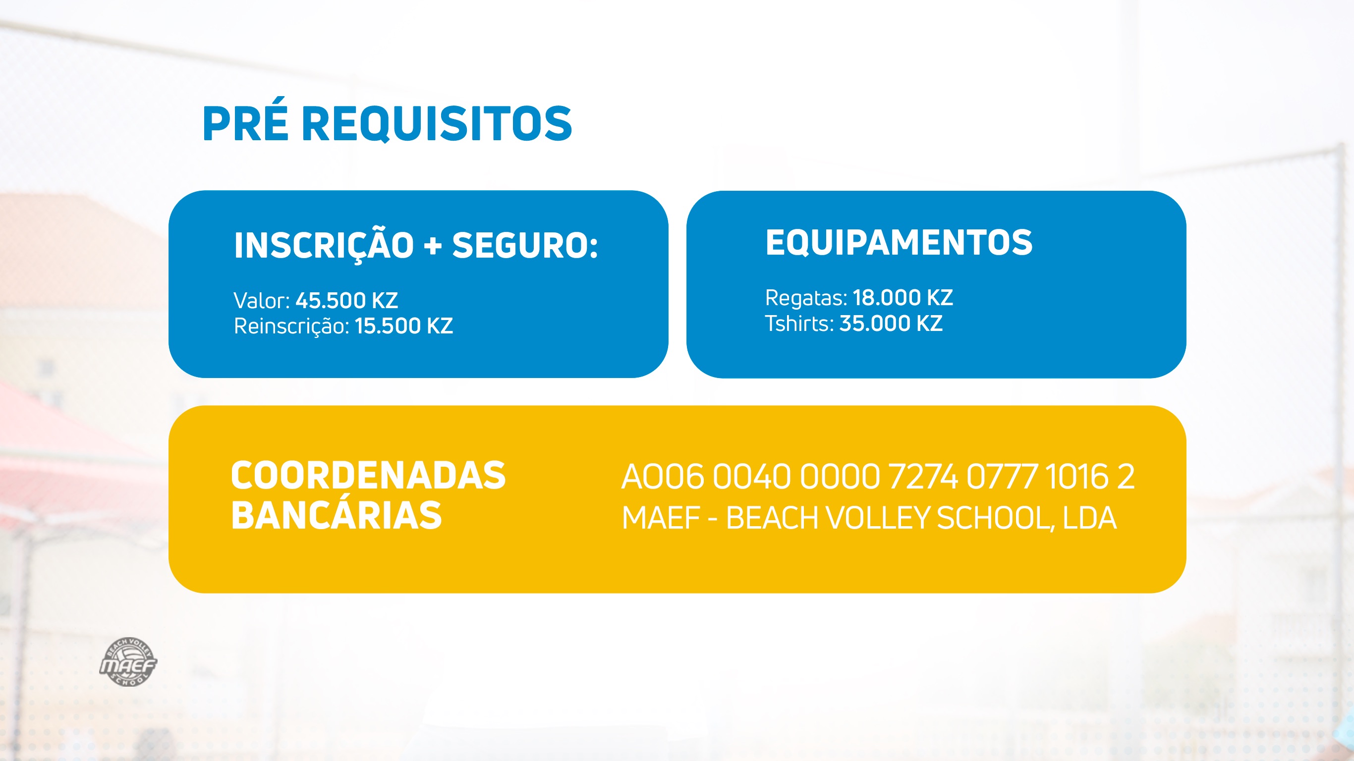 Pré Requisitos
